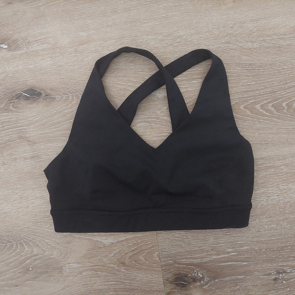 Lululemon Athletica Black Envital Sports Bra